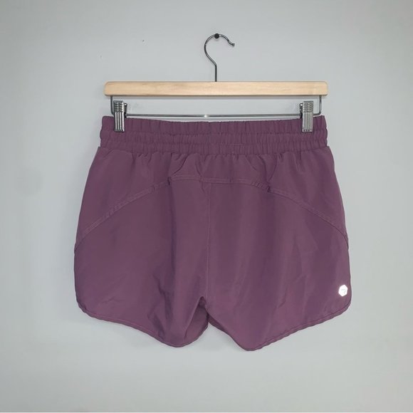 Baleaf Shorts Size Medium Purple‎ Lilac 2-in-1 Lightweight 4" Inseam  Pockets - Picture 6 of 10